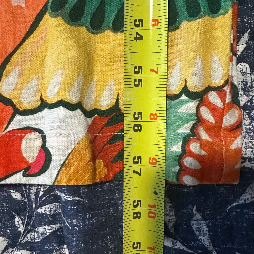 FARM Rio for Anthropologie Jumpsuit Tropical Fan Ruffle Sleeve Romper Small - Picture 8 of 8
